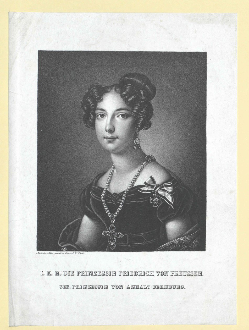Louise Prinzessin Anhalt-Bernburg von Artist Unknown