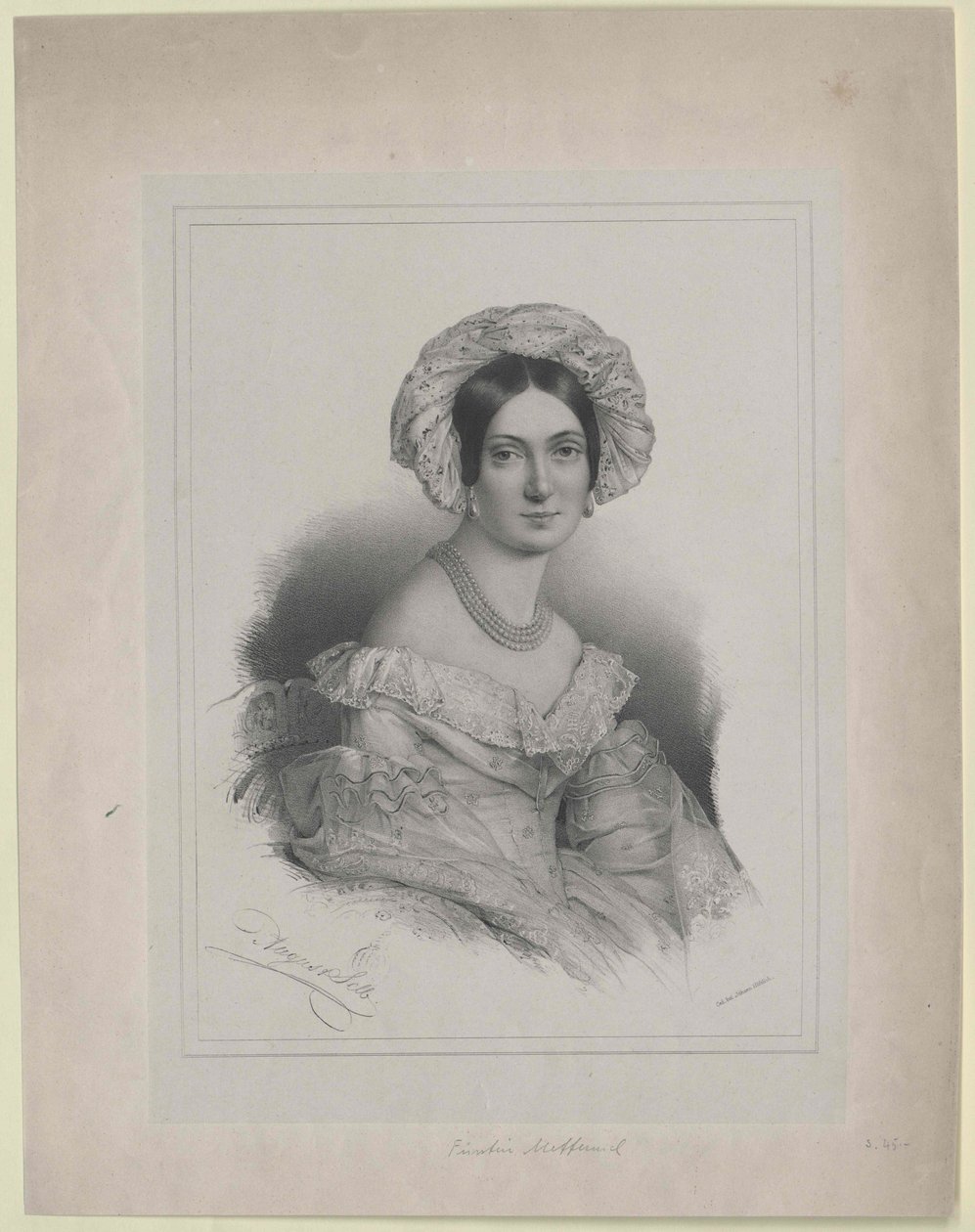 Melanie Gräfin Zichy-Ferraris von Artist Unknown