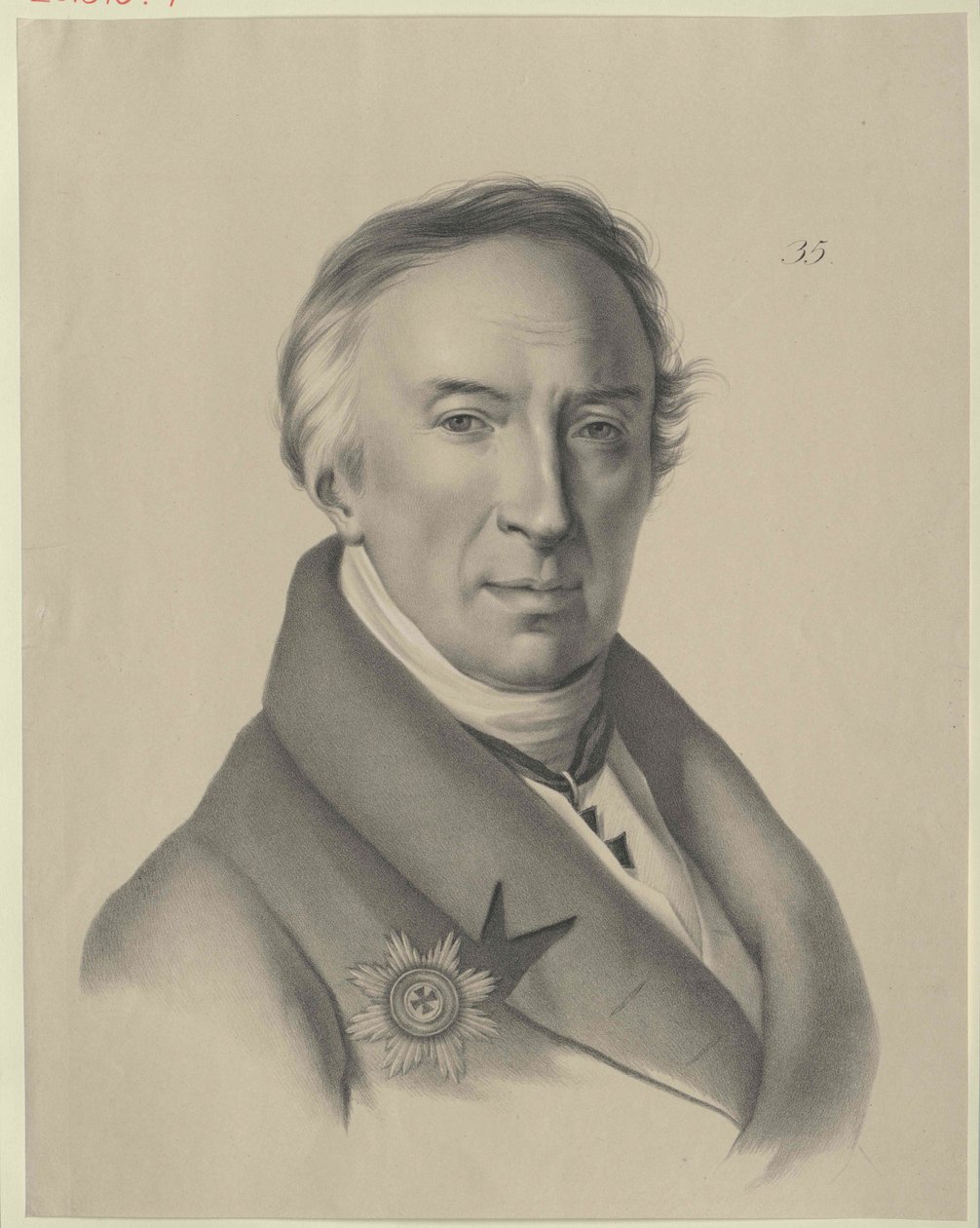 Nikolai Michailowitsch Karamzin von Artist Unknown
