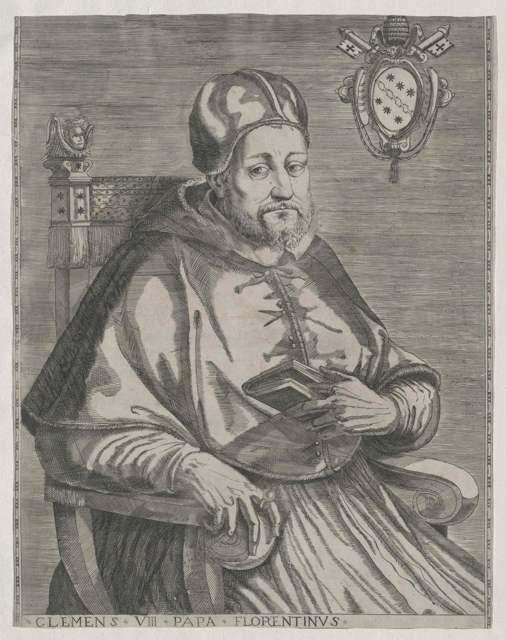 Papst Clemens VIII von Artist Unknown
