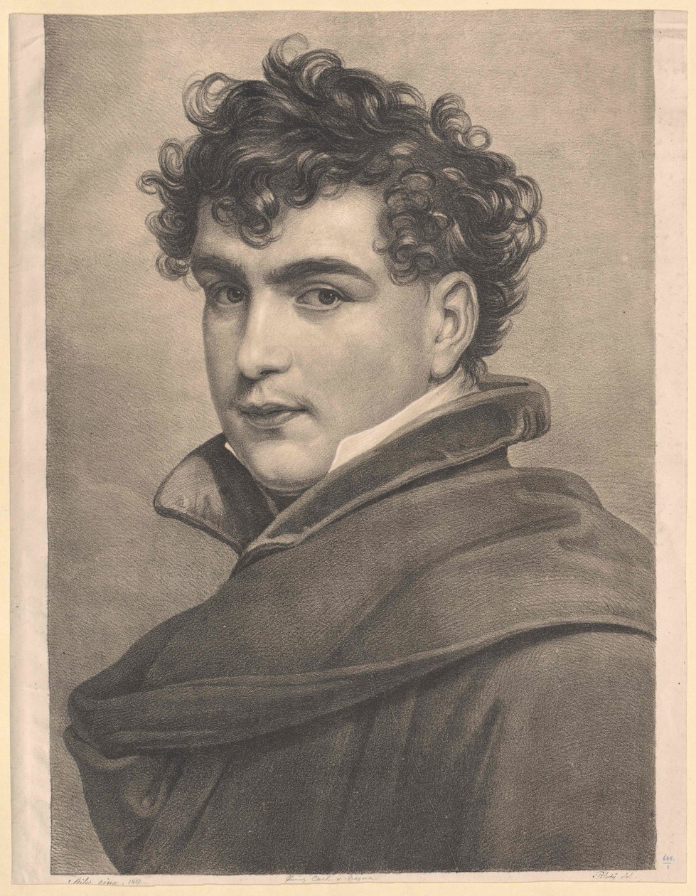 Prinz von Bayern-Zweibrücken-Birkenfeld Karl (Druck) von Artist Unknown