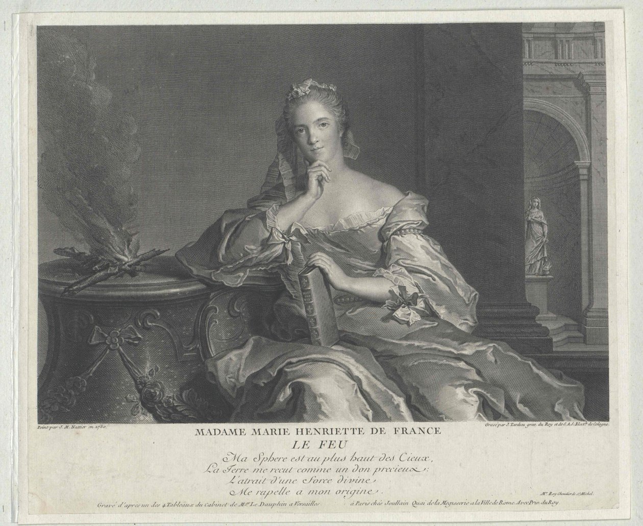 Prinzessin von Frankreich Marie Henriette von Artist Unknown