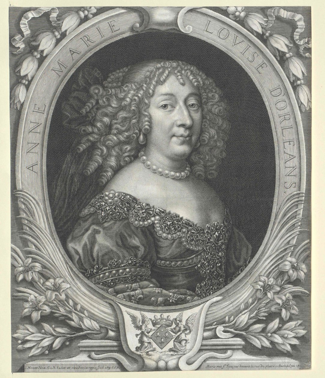 Prinzessin von Orléans Anne Mary Louise von Artist Unknown