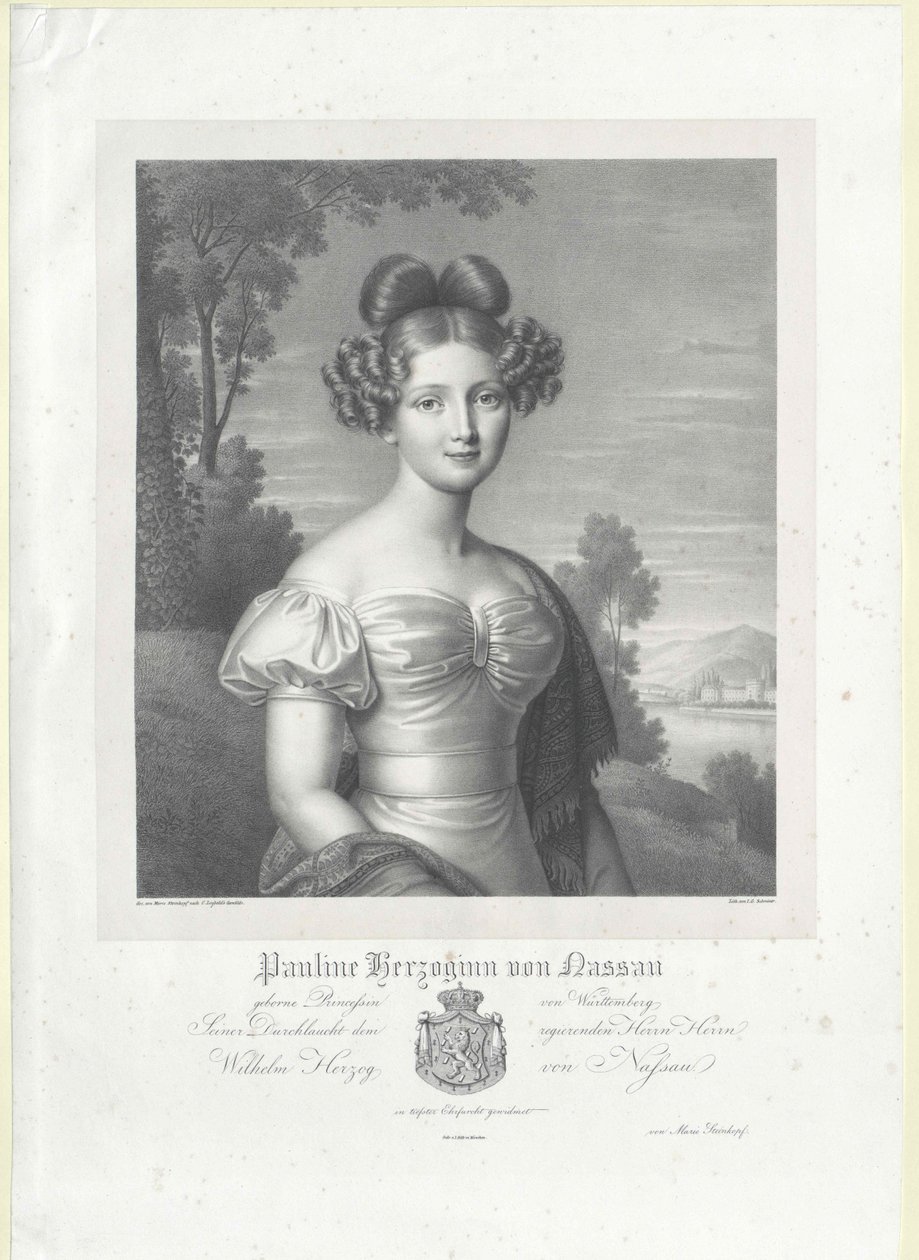 Prinzessin von Württemberg Pauline von Artist Unknown