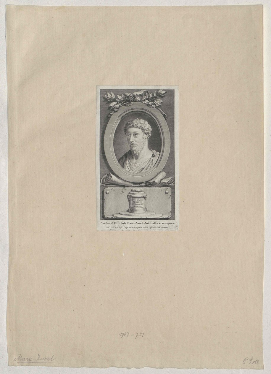 Römischer Kaiser Mark Aurel von Artist Unknown