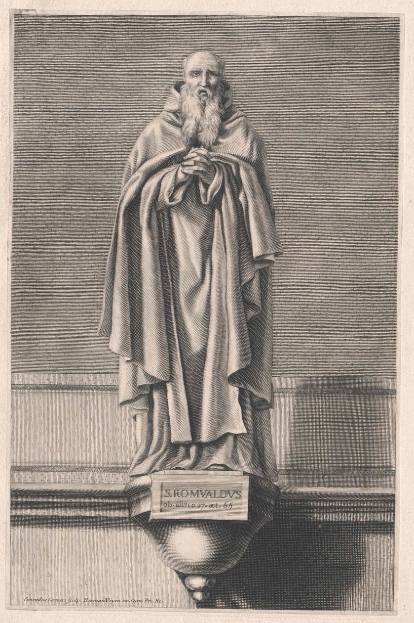 Heiliger Romuald von Camaldoli von Artist Unknown