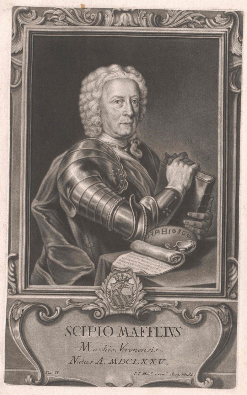 Scipione Marchese Maffei von Artist Unknown