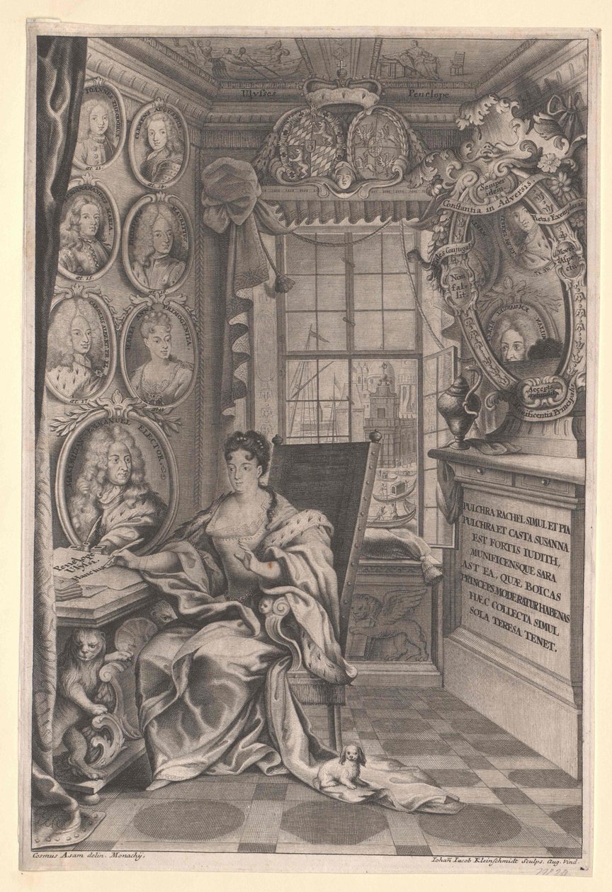 Theresia Kunigunde Sobieska von Artist Unknown