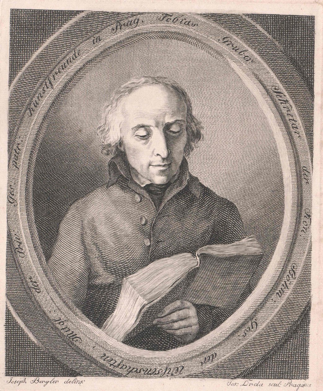 Tobias Gruber (Druck) von Artist Unknown