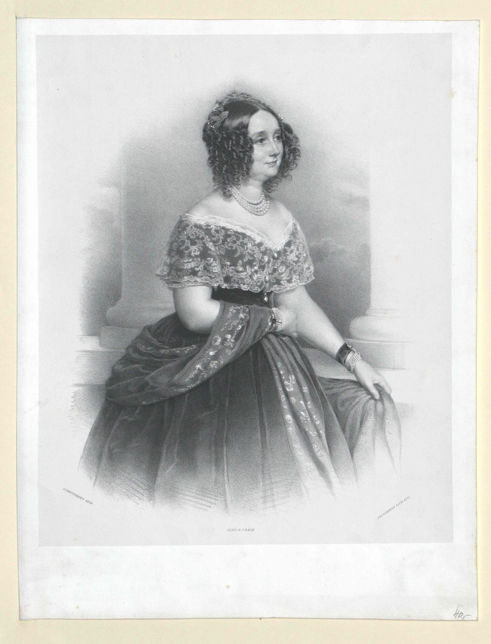 Wilhelmine Gräfin Colloredo-Mannsfeld von Artist Unknown