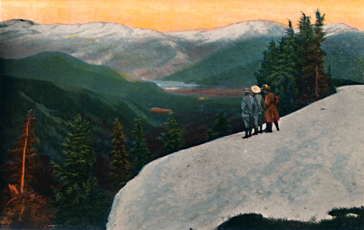 Blick vom Mount Rainier, ca. 1916 von Asahel Curtis