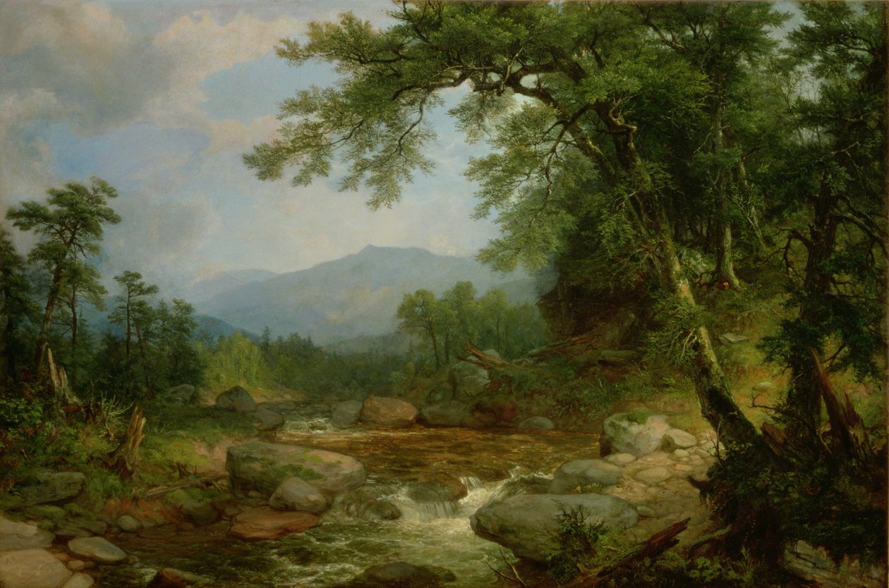 Monument Mountain, Berkshires, 1855-60 von Asher Brown Durand
