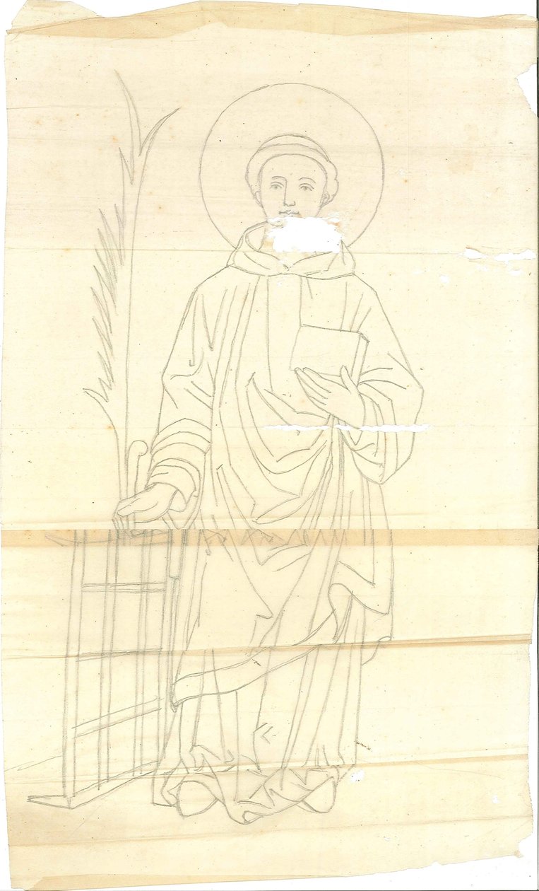 Entwurf für einen Heiligen Laurentius von Atelier Cuypers Stoltzenberg