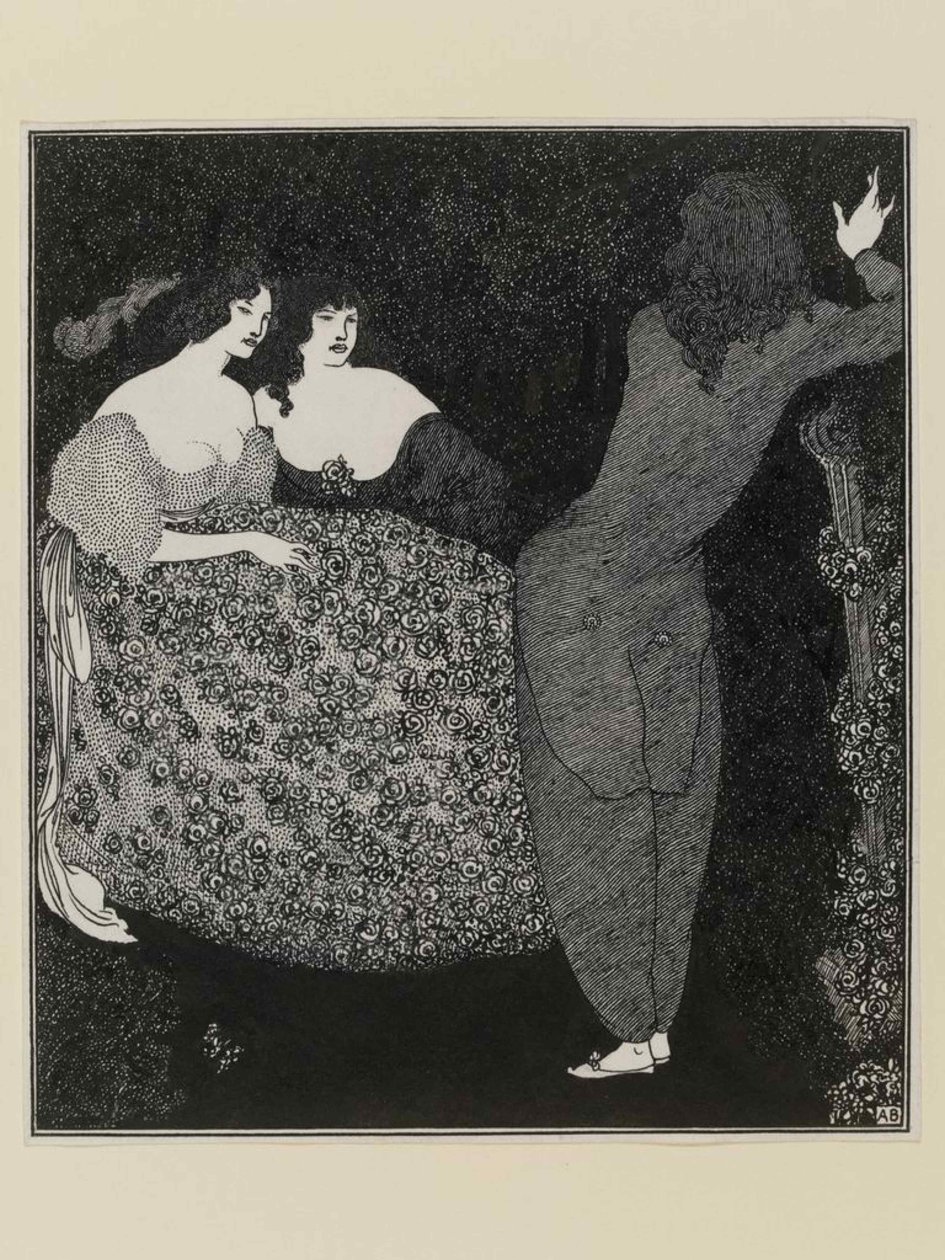 Tristan und Isolde von Aubrey Beardsley