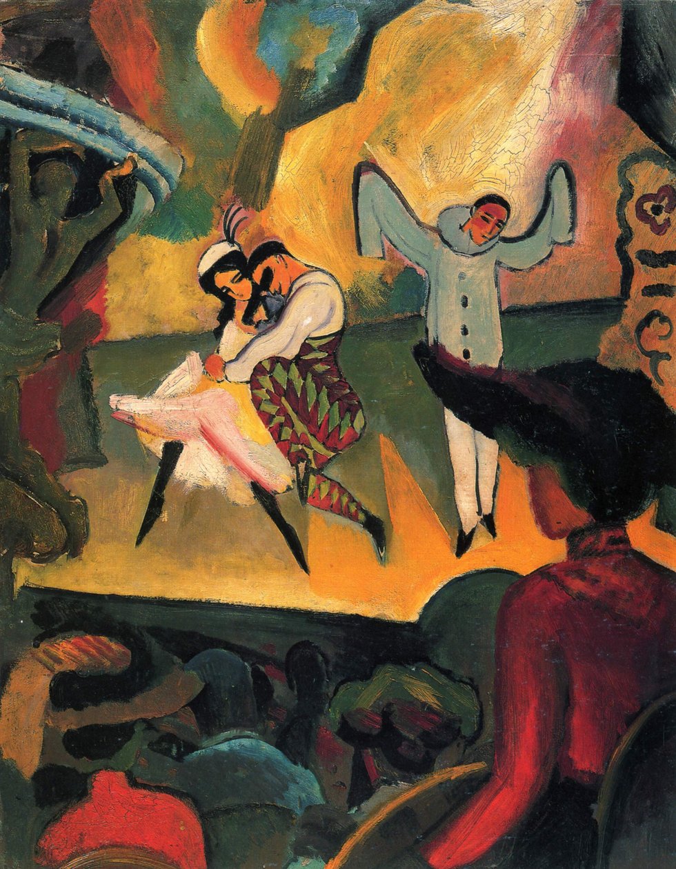 Russisches Ballett I von August Macke