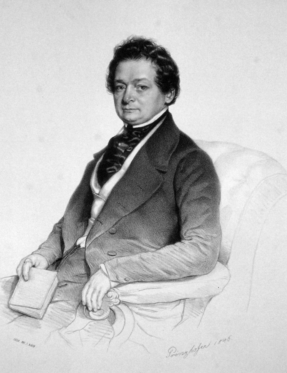 Franz Xaver Hlubek von August Prinzhofer