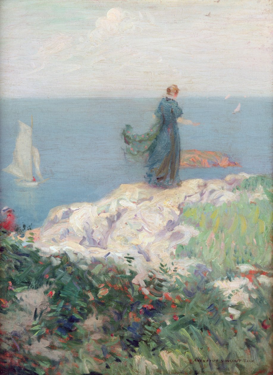 Szenen am Meer von August Vincent Tack