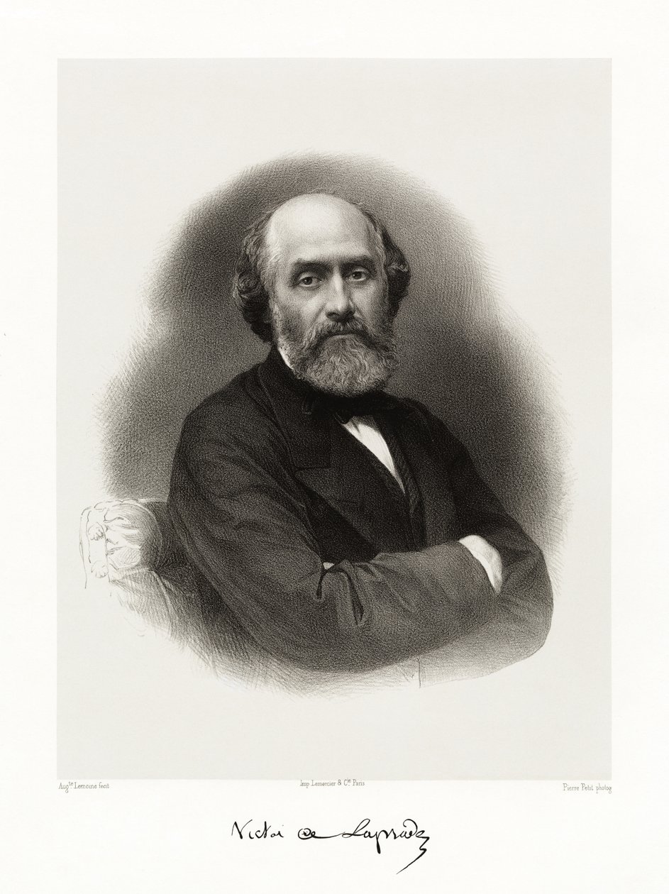 Victor de Laprade von Auguste Charles Lemoine