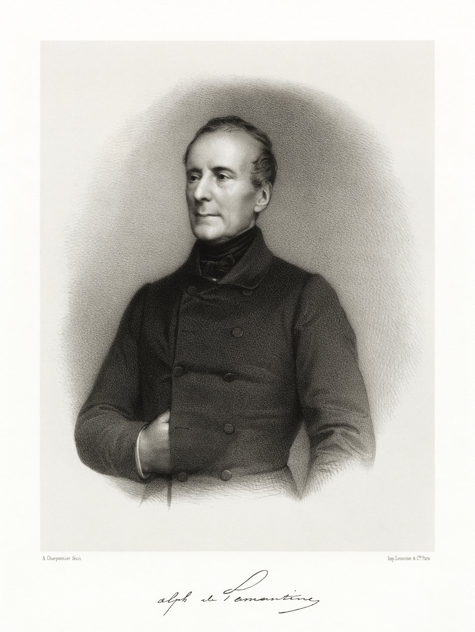 Alphonse de Lamartine von Auguste Charpentier