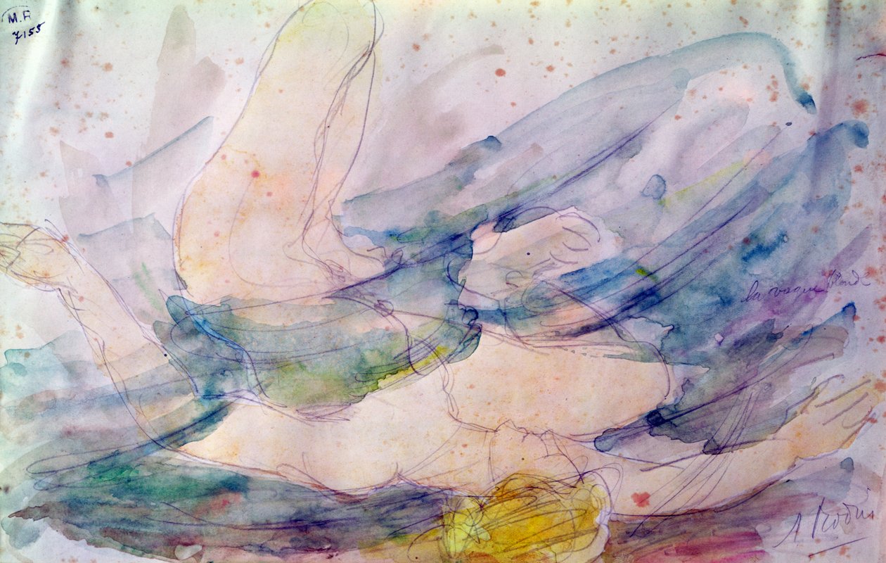 Die blonde Welle von Auguste Rodin