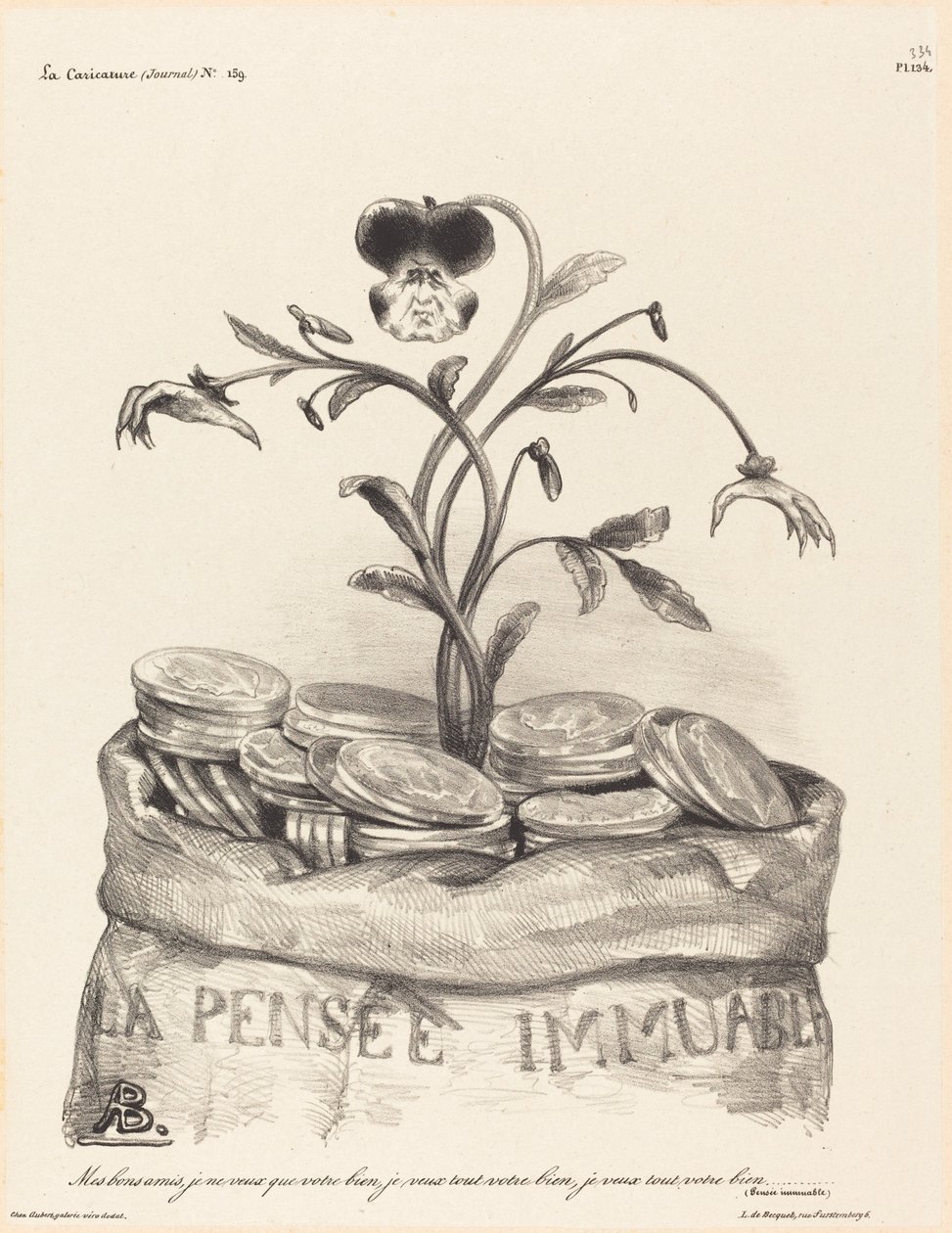 Der unveränderliche Gedanke von Auguste Bouquet