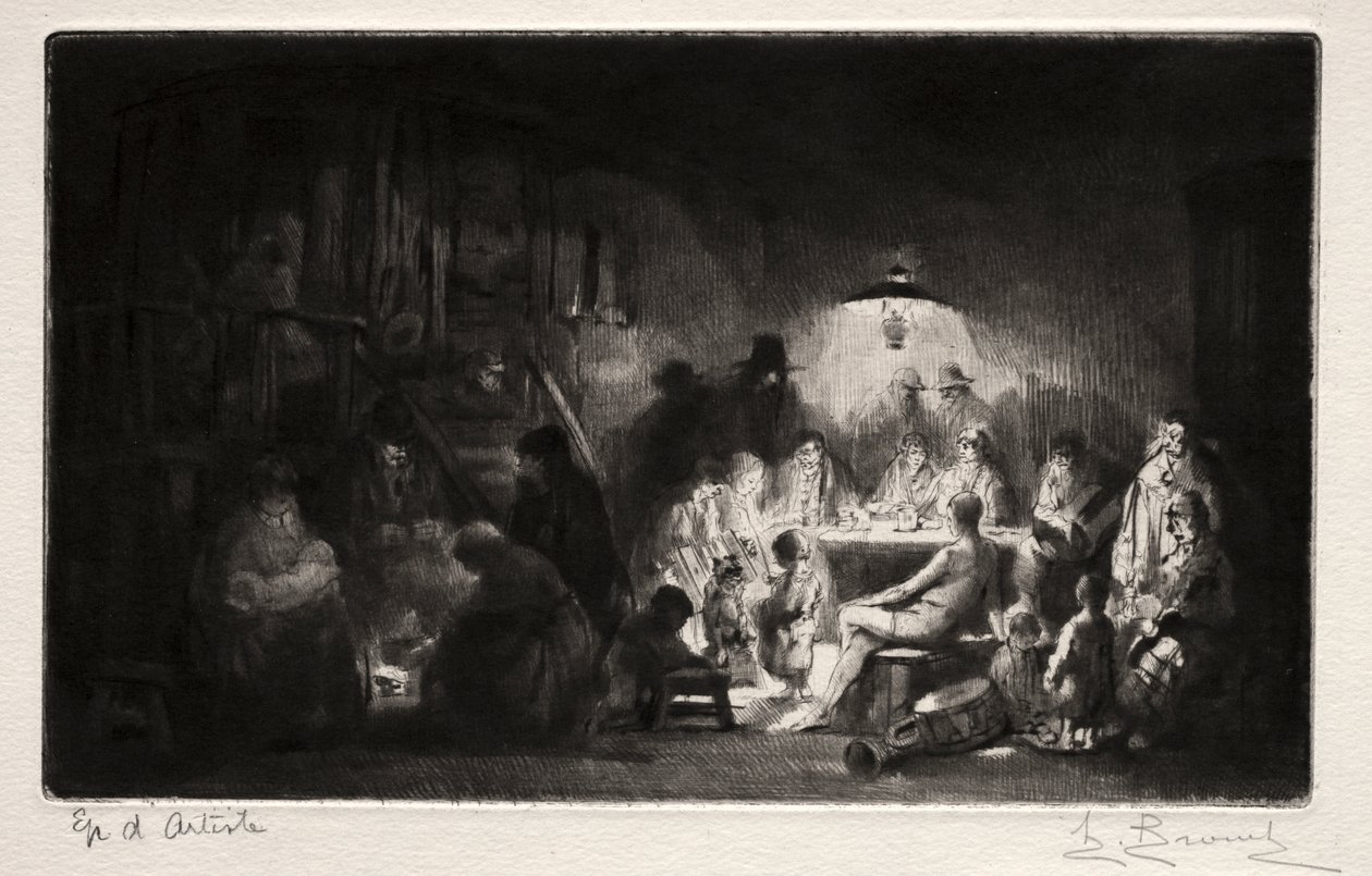 Der fränkische Zirkus von Auguste Brouet