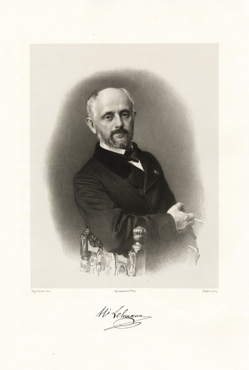 Henri Lehmann von Auguste Charles Lemoine