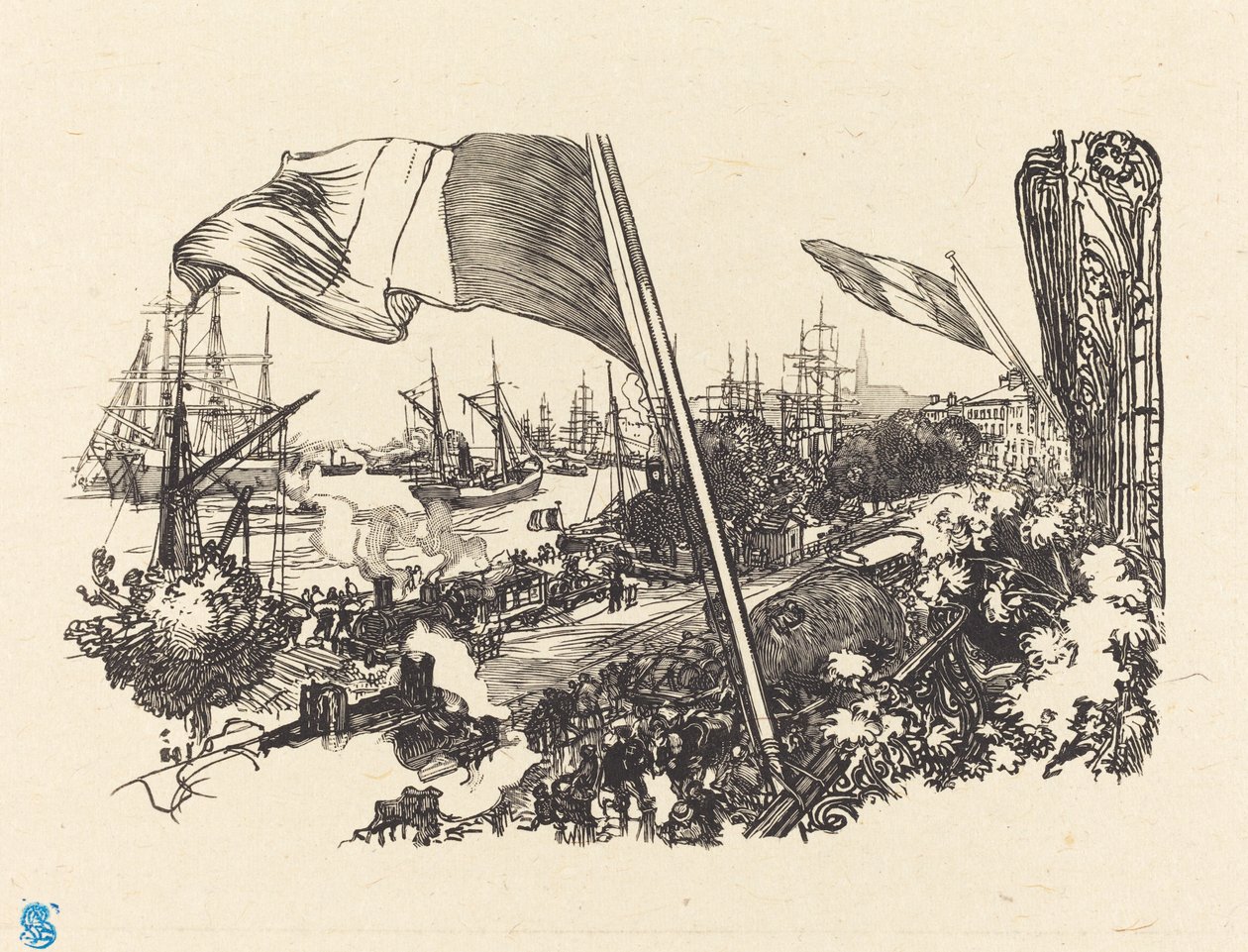 Widmungsseite von Auguste Lepere