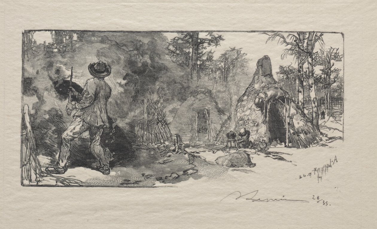 Die Köhler von Auguste Louis Lepère