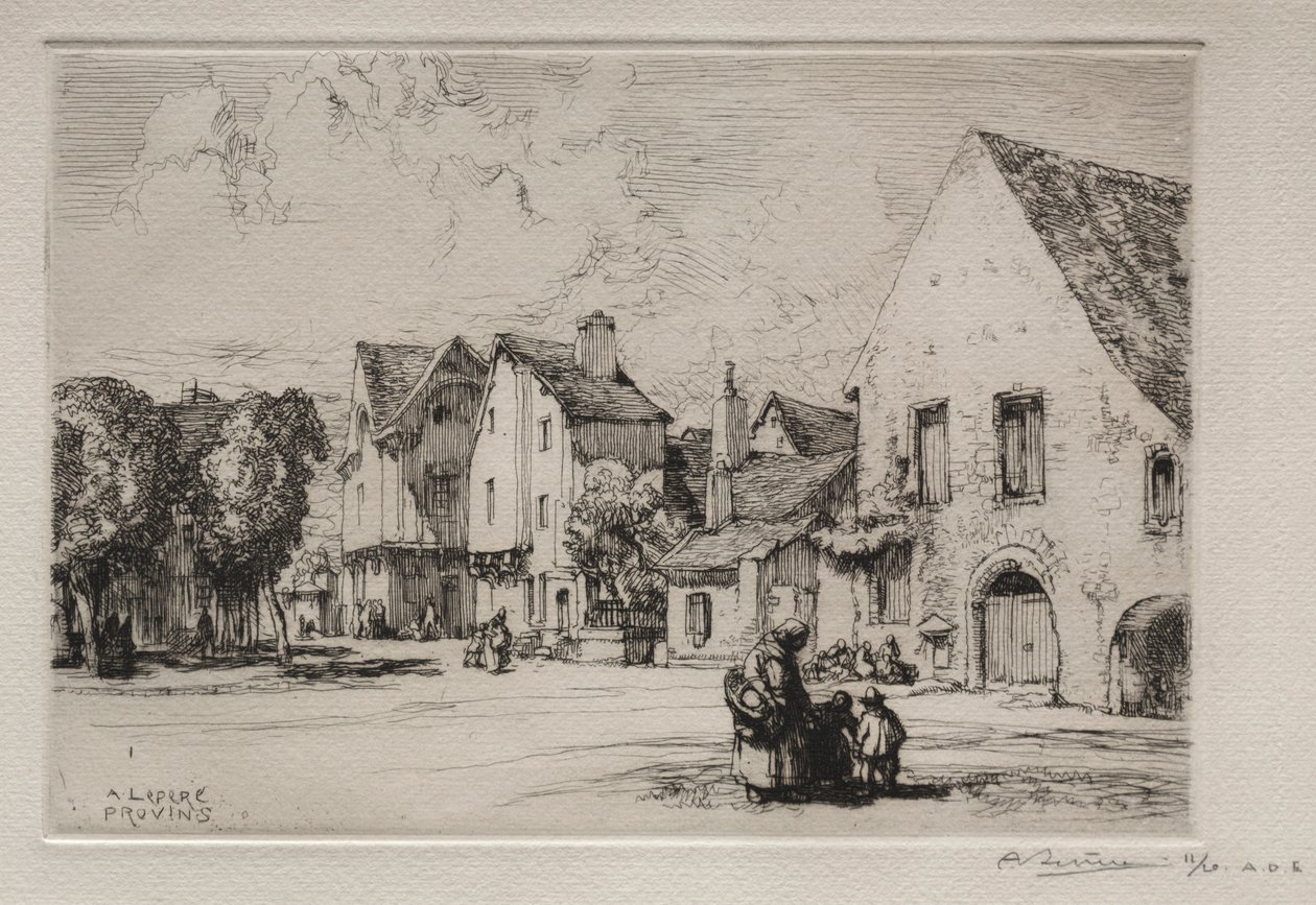 Provins von Auguste Louis Lepère