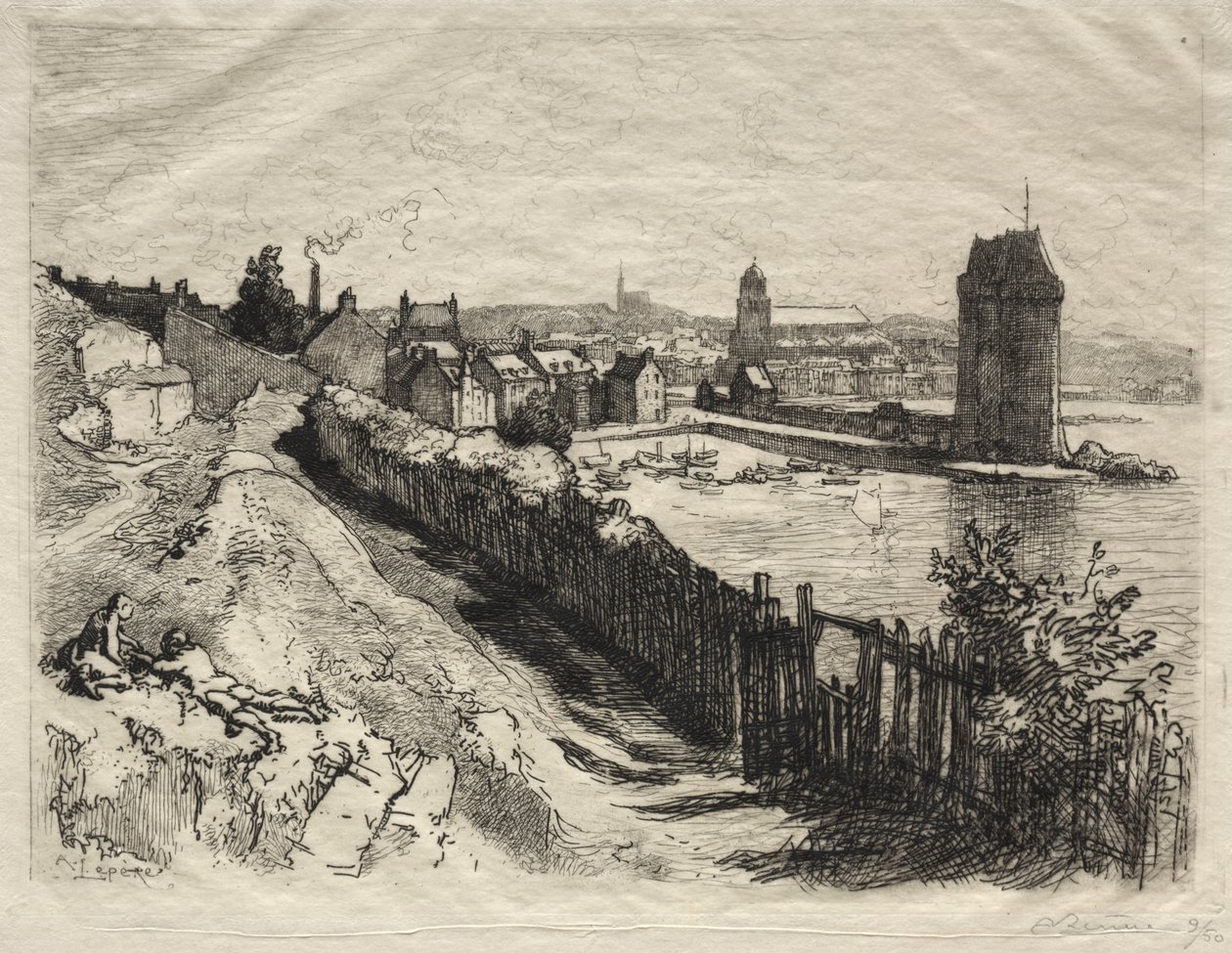 Saint-Servan von Auguste Louis Lepère