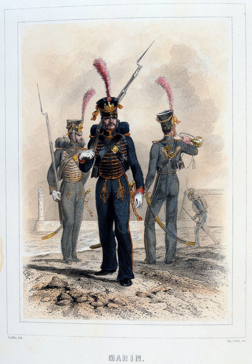 Marine, 1859 von Auguste Raffet
