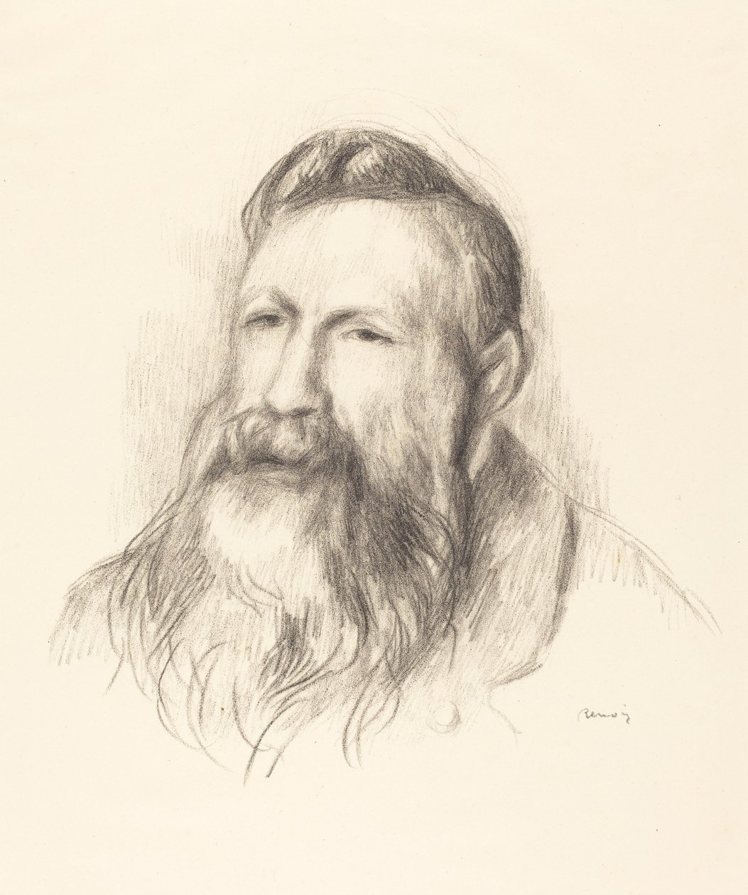 Auguste Rodin von Auguste Renoir