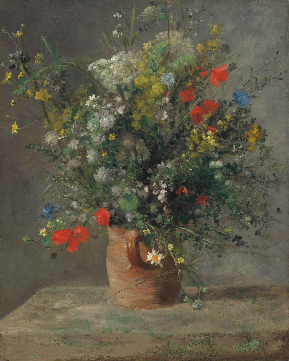 Blumen in einer Vase von Auguste Renoir