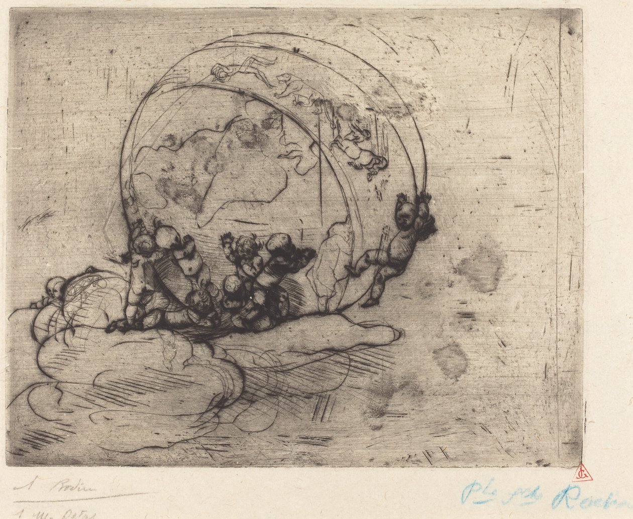 Die Lieben, die die Welt führen von Auguste Rodin