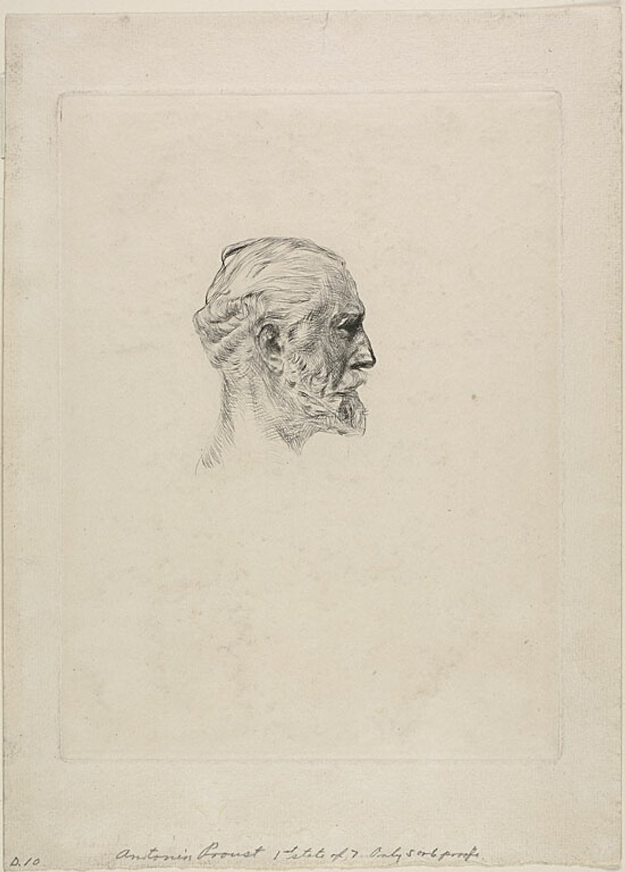 Porträt von Antonin Proust von Auguste Rodin