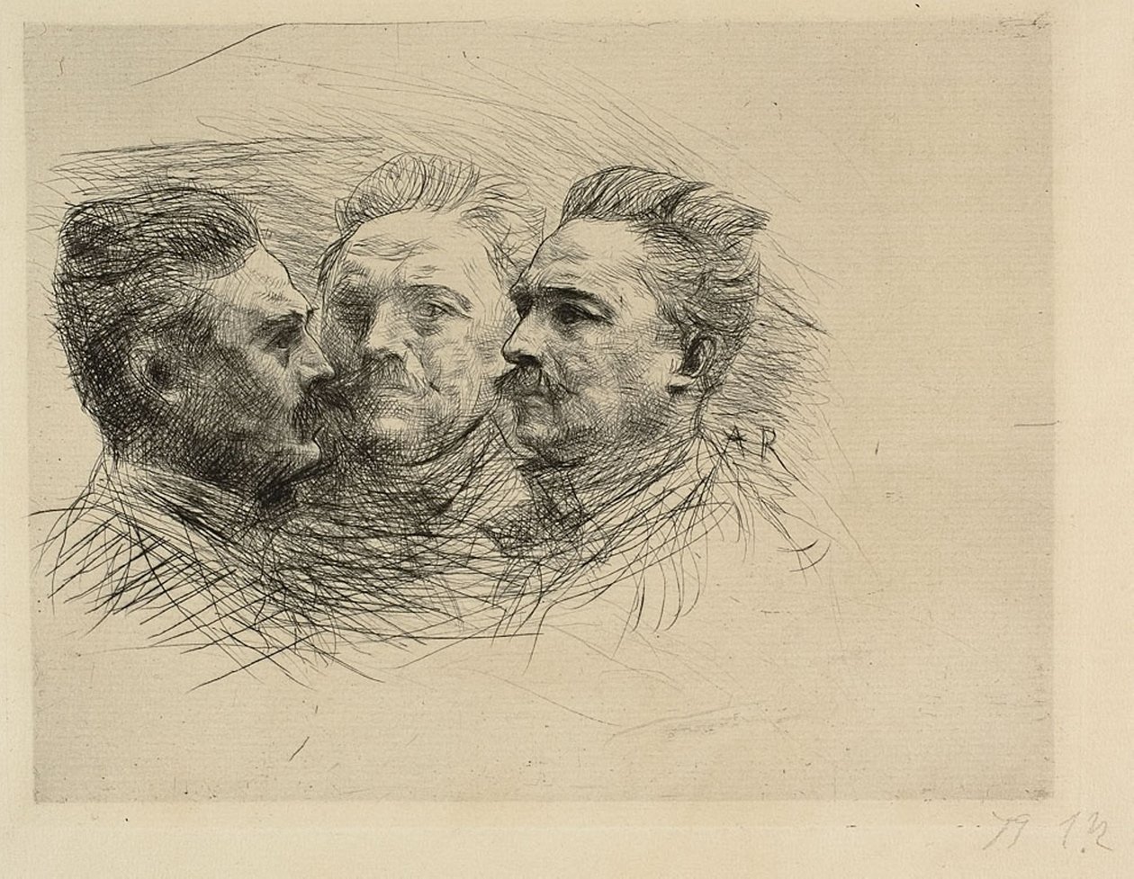 Porträt von Henri Becque von Auguste Rodin