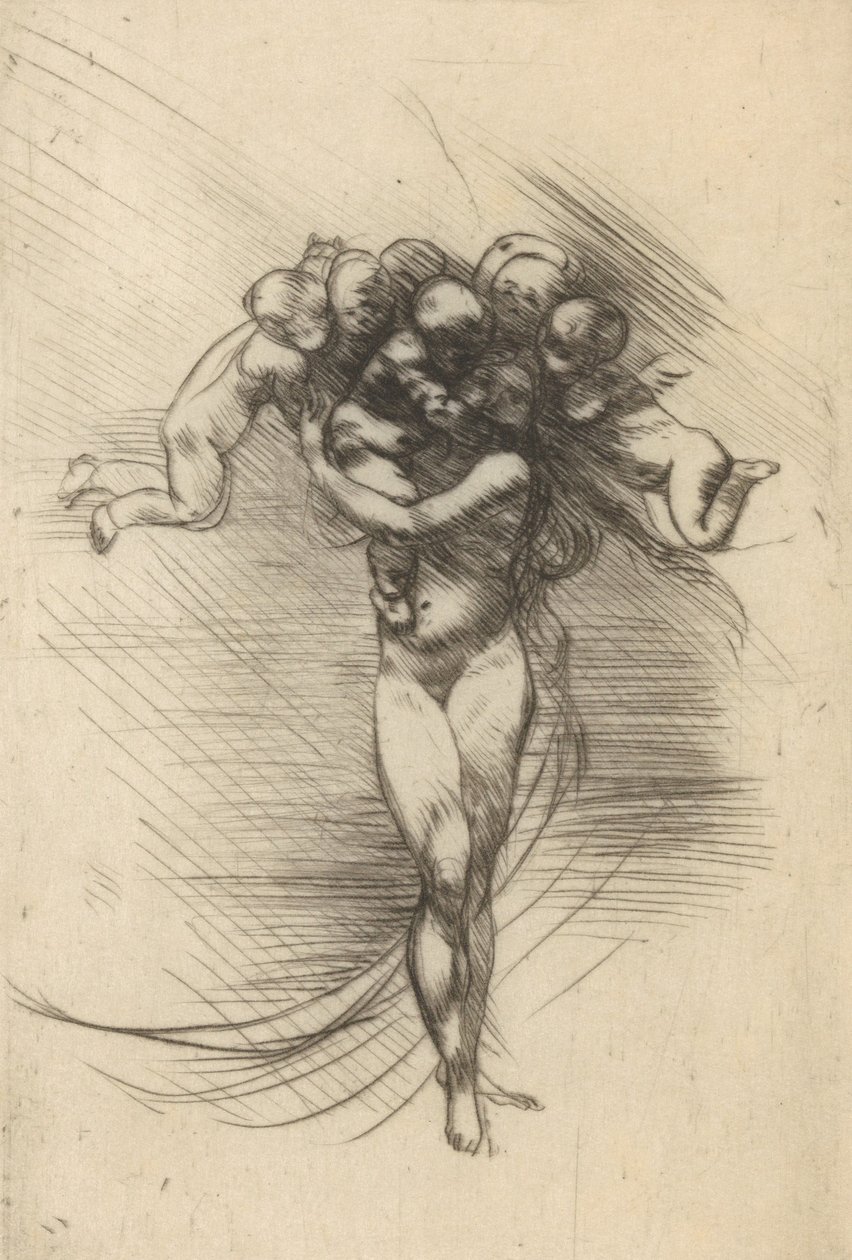 Frühling Le Printemps, 1882-88 von Auguste Rodin