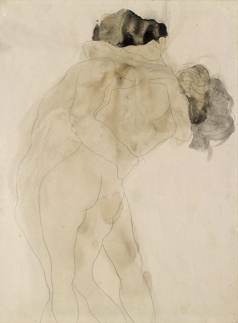 Zwei umarmende Figuren, um 1900 von Auguste Rodin