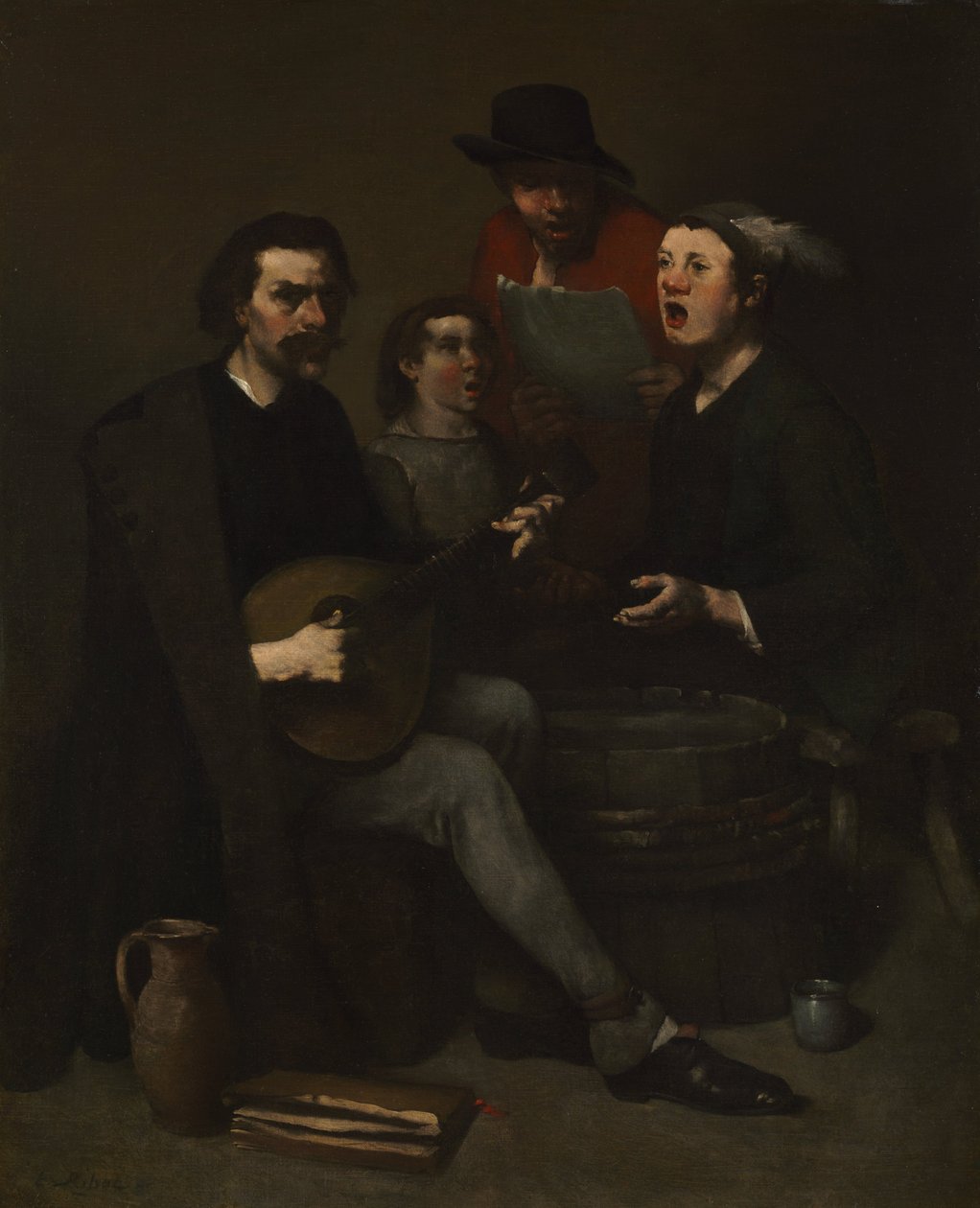 Sänger von Auguste Theodule Ribot