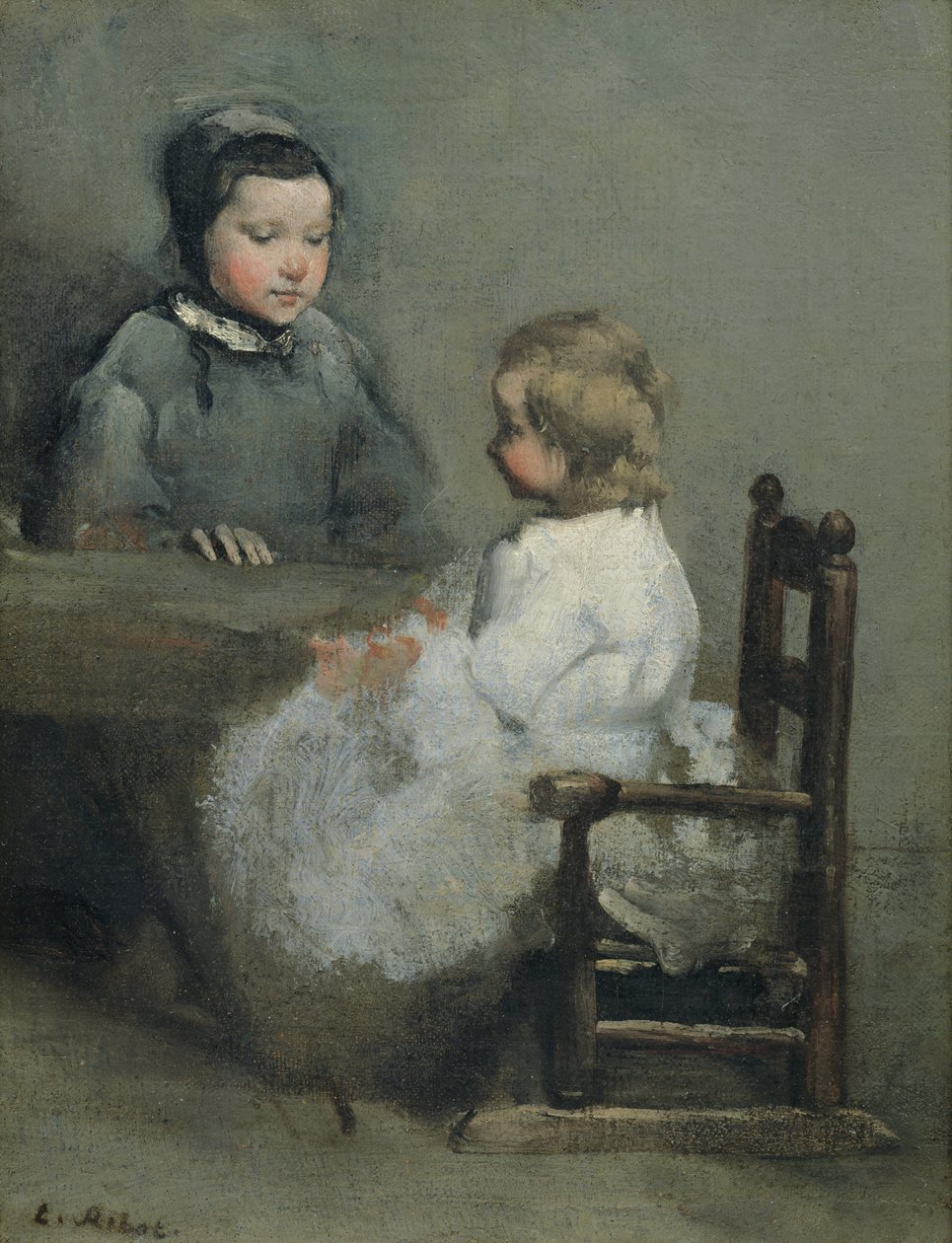 Die zwei Schwestern von Auguste Theodule Ribot