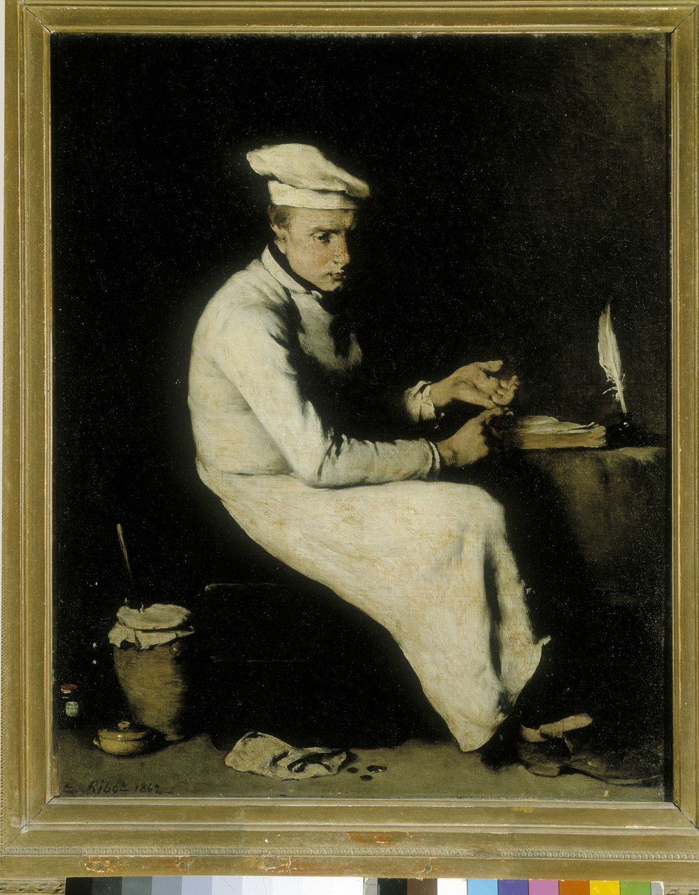 Der Buchhalterkoch von Auguste Theodule Ribot