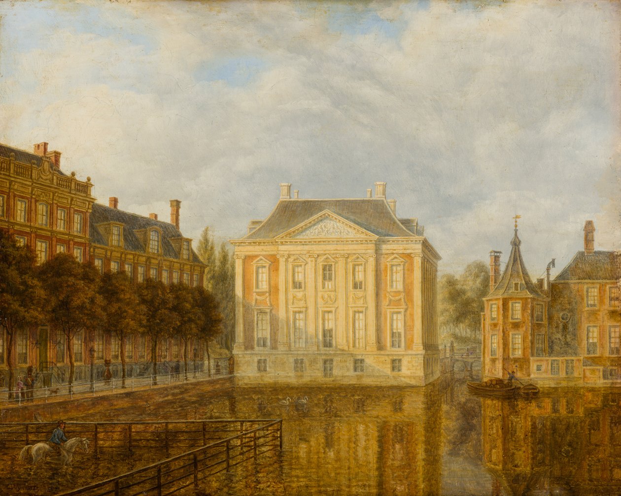 Ansicht des Mauritshuis von Augustus Wijnantz