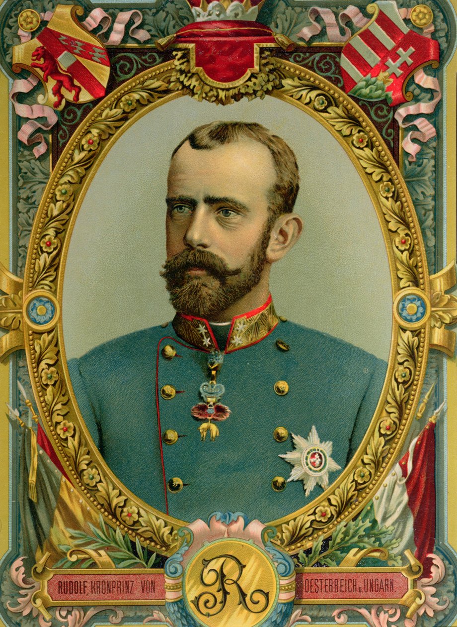 Erzherzog Rudolf (1858-89), Kronprinz von Österreich von Austrian School