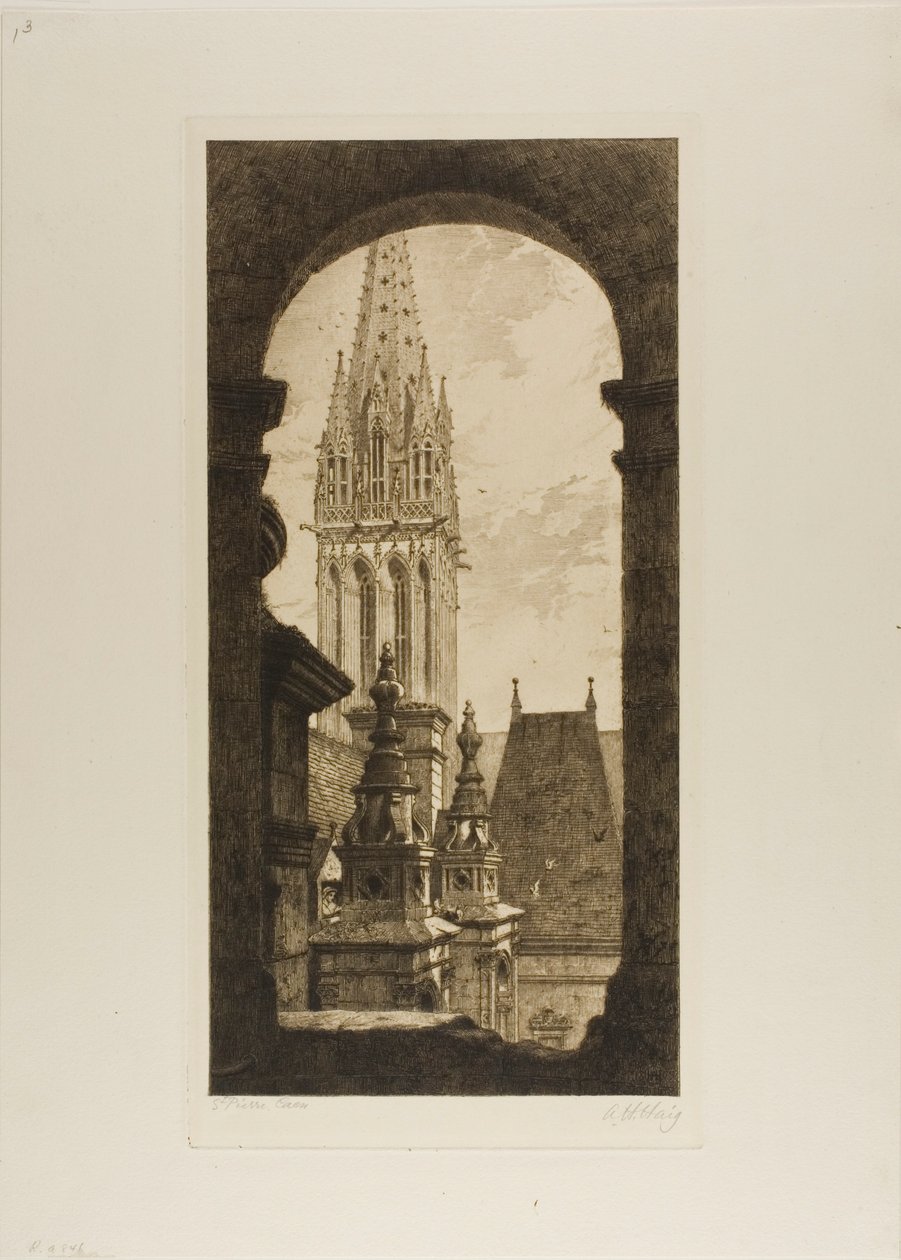 St. Pierre, Caen von Axel Herman Haig