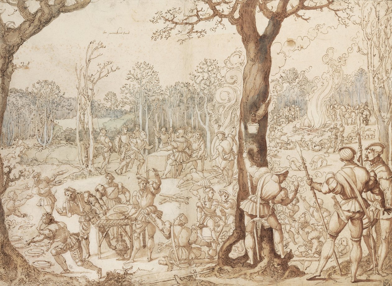 Das Spiel teilen von Barend van Orley