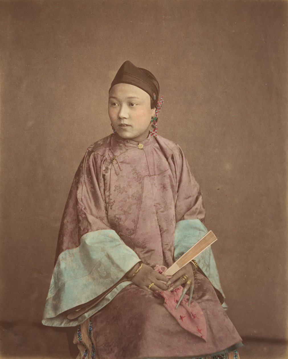 Mädchen aus Shanghai, 1870er Jahre von Baron Raimund von Stillfried