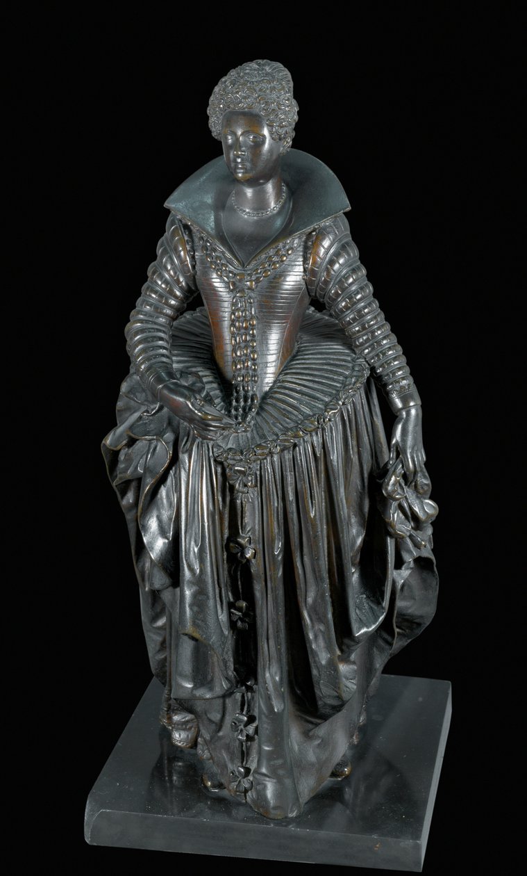 Marie de Medici. Bronze von Barthelemy Prieur