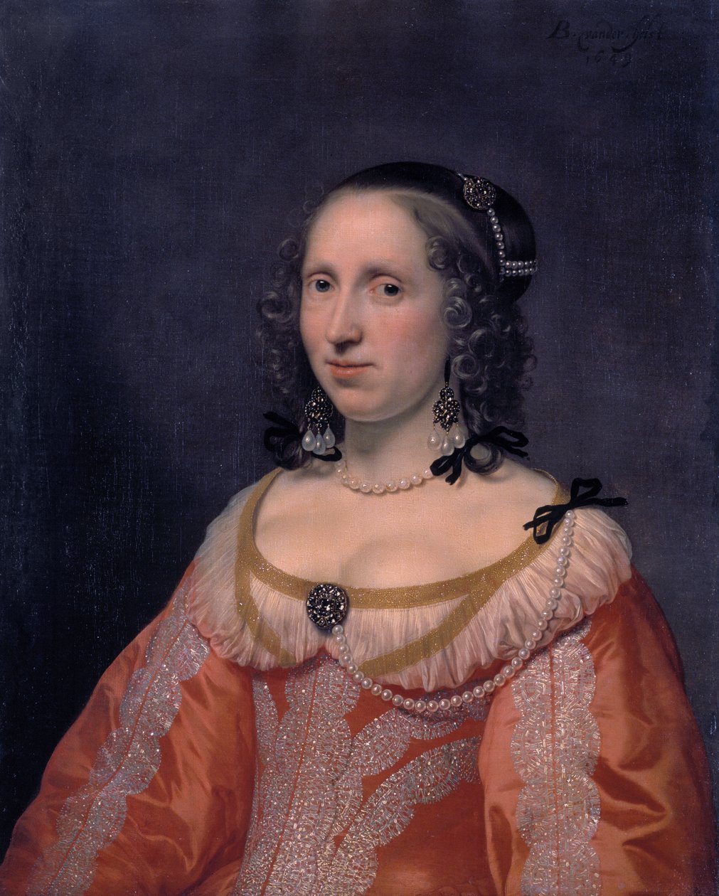Porträt einer Frau von Bartholomeus van der Helst