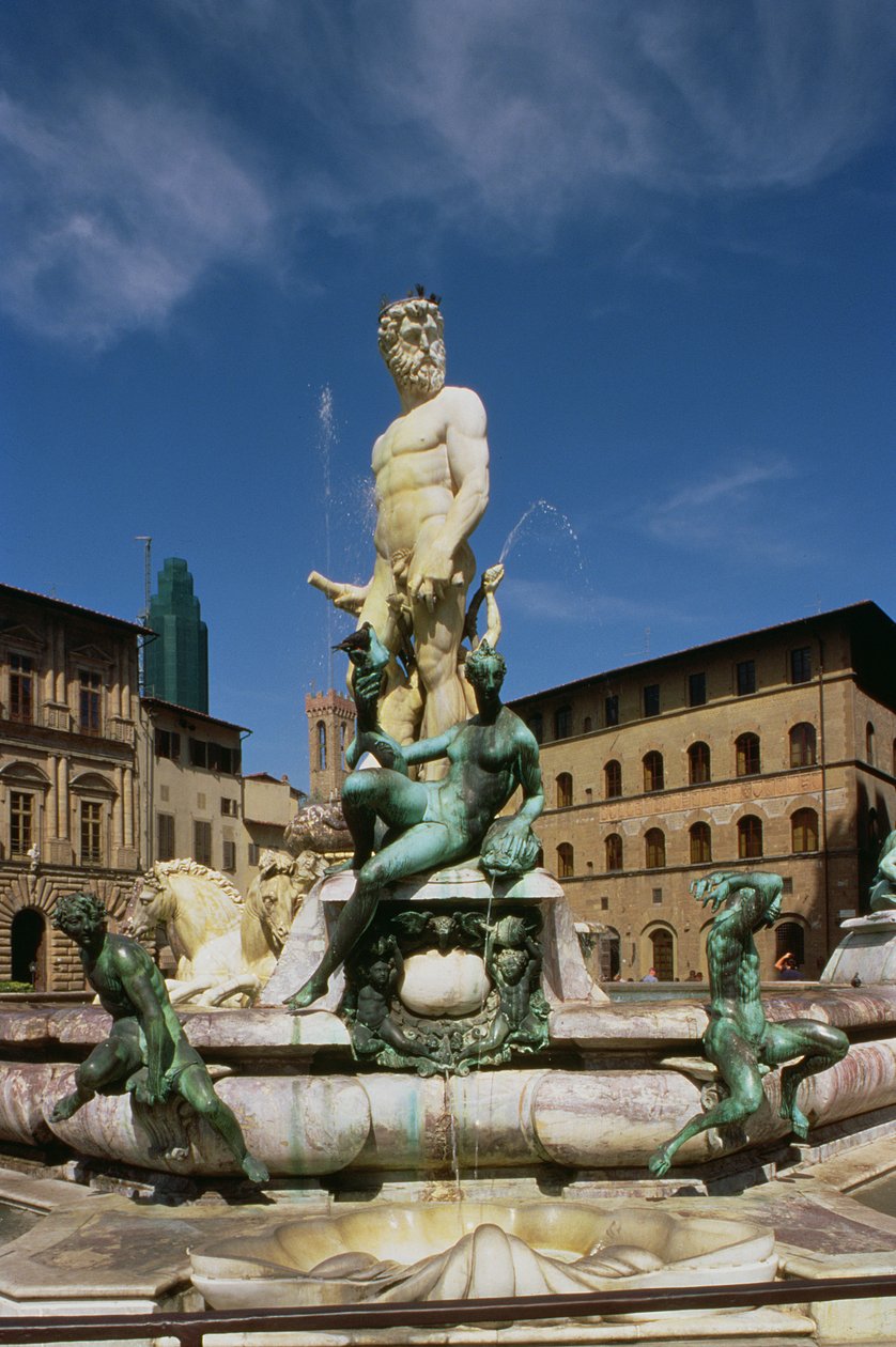 Der Neptunbrunnen, 1560-75 von Bartolomeo Ammannati